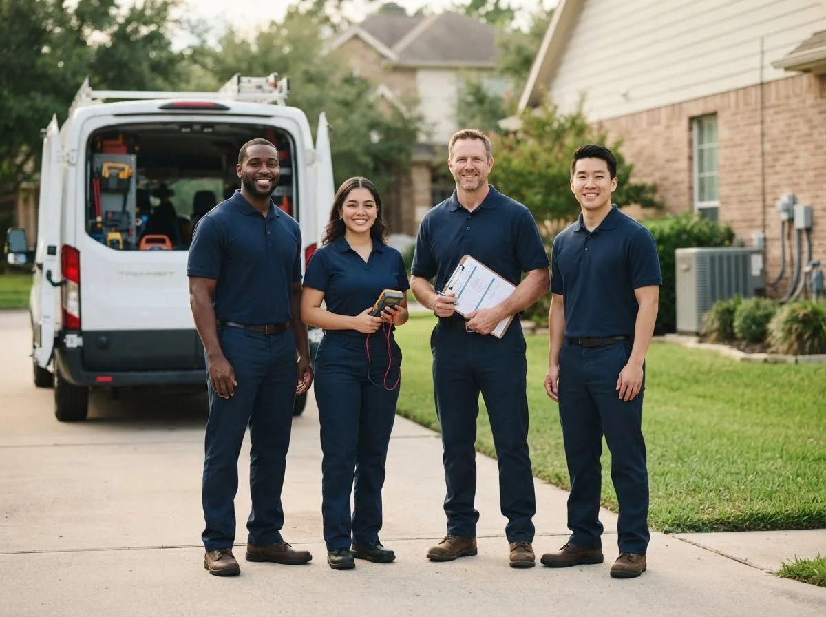 Certified HVAC technician near Shelbyville, TX